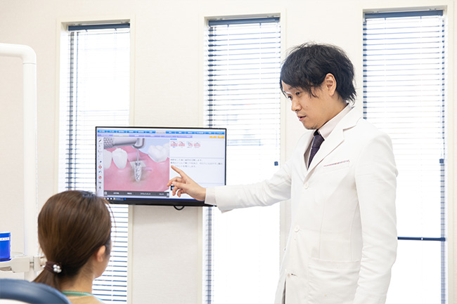 カウンセリングの様子