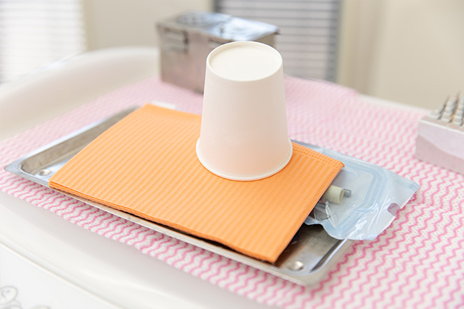 感染対策も徹底しています